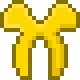 Gold bow