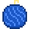 Blue ornament