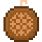 Brown ornament