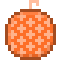 Orange ornament